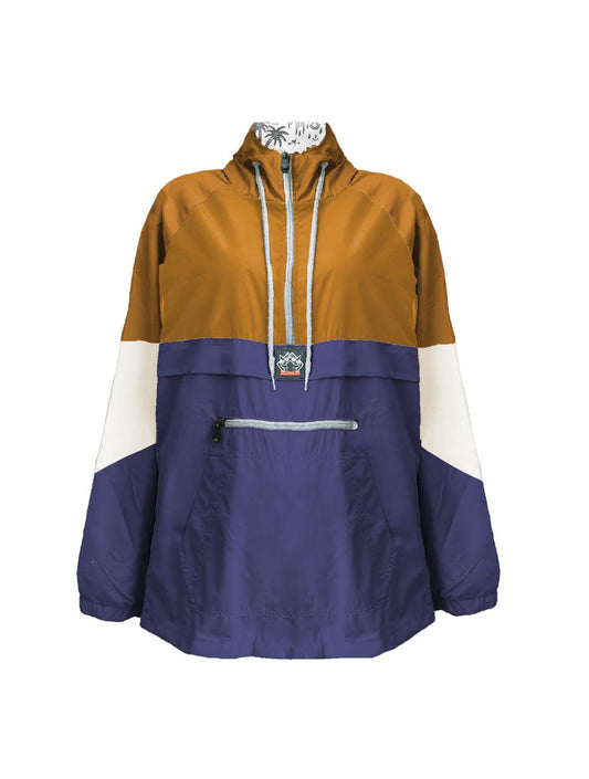 Chaqueta Impermeable con Cremallera Amarillo y Azul Oscuro - Sigma Amarillo  y Azul Oscuro