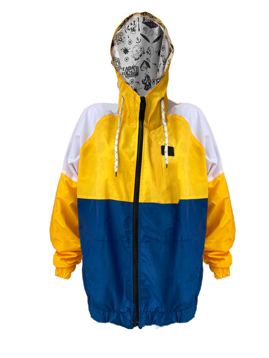 Chaqueta Impermeable  Amarillo y Azul  - Gamma Amarillo y Azul