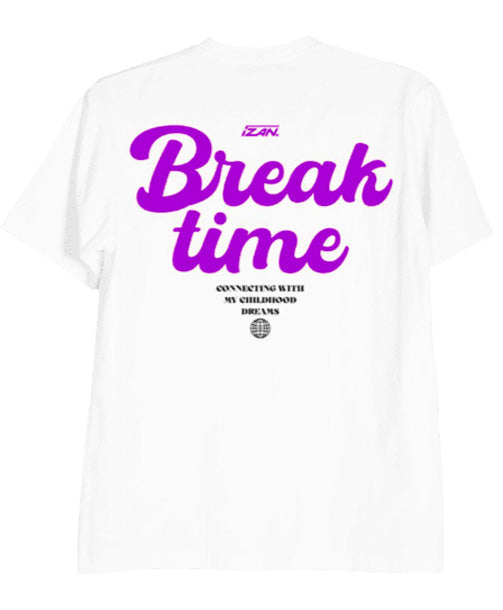 Camiseta Clásica Blanco para Hombre - Break Me Blanco