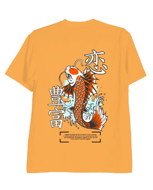 Camiseta para Hombre Naranja Clásica - Japan Naranja
