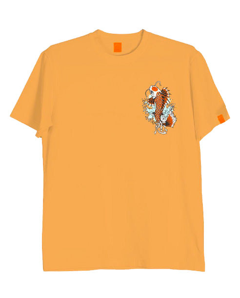 Camiseta para Hombre Naranja Clásica - Japan Naranja