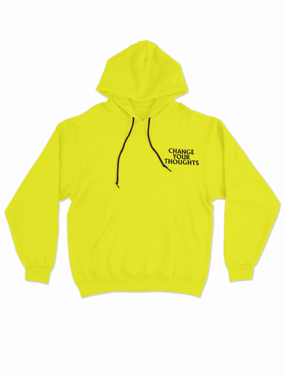 Hoodie Verde Lima Change Your Thoughts - Hype Verde Lima
