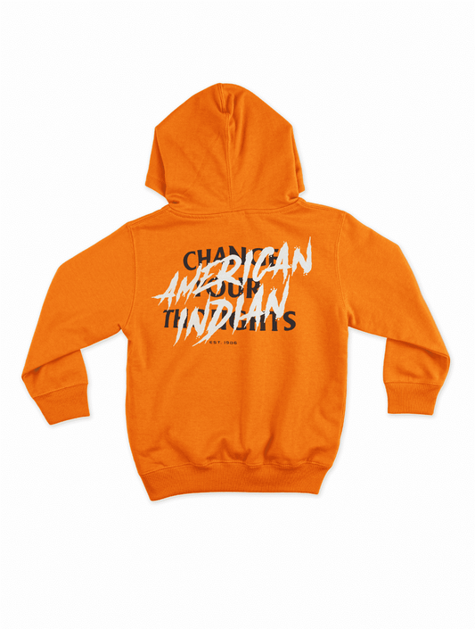 Hoodie Naranja Change Your Thoughts - Hype Naranja