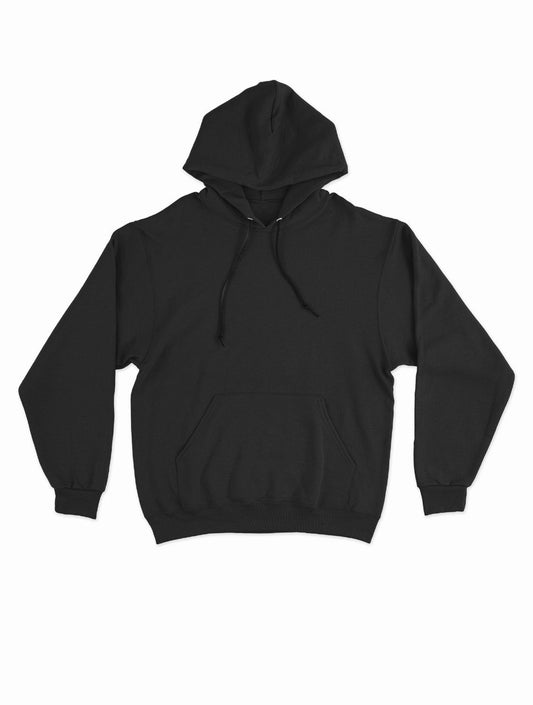 Hoodie Negro Unicolor - Hype Negro